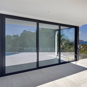 Modern style sliding door double glazed aluminum sliding door glass and windows for balcony