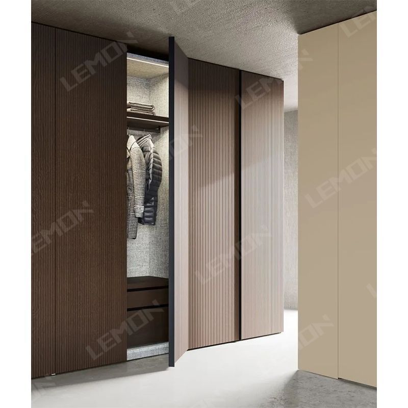 Home furniture modern design custom size high quality wooden wardrobes closet clothes organizer for bedroom living room