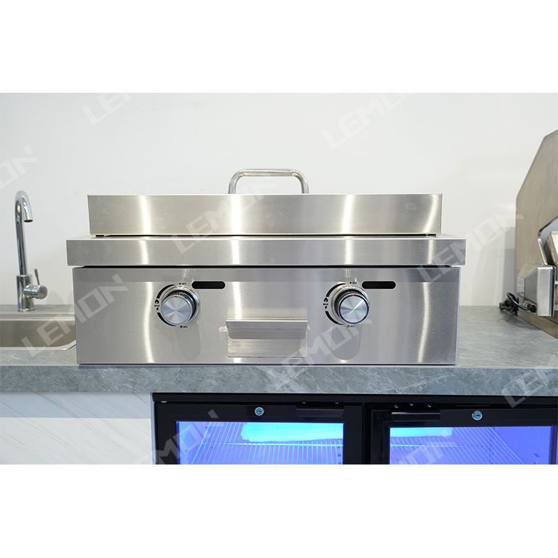 New Style Stainless Steel Outdoor Kitchen Cabinets American Standard Kitchen Cabinets Waterproof Smart Kitchen