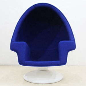 Egg Pod Speaker Chair with Ottoman West Style Stereo Alpha Chair