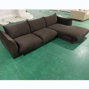 European style designer sofa set comfortable living room hotel lobby couch cloud sofa for villa