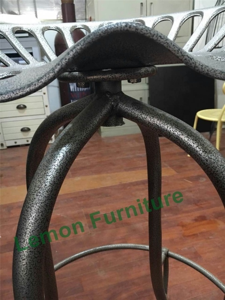 Tractor Seat Stool Seat Chair Workshop Garage Bar Garden Cast Iron Metal Rustic for heavy people