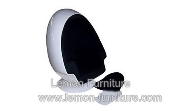 Egg Pod Speaker Chair with Ottoman West Style Stereo Alpha Chair