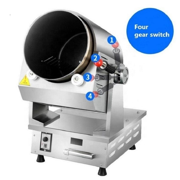 Easy Operation Automatic Stirring Cooking Machine Stir Fry Rice Machine Fried Rice Machine