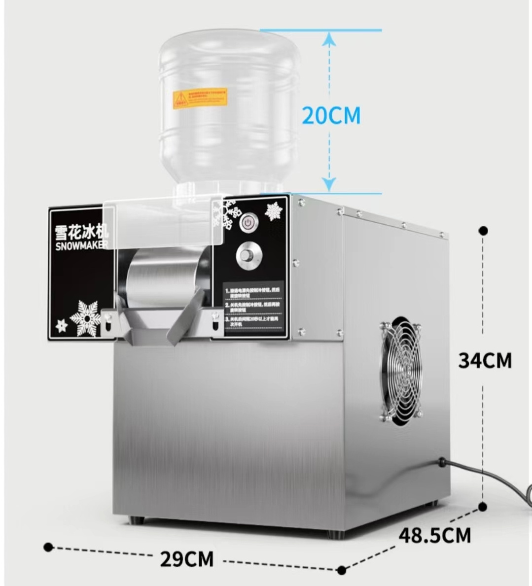 bingsu machine snowflake ice machine snow snow snowflake shaved ice machine