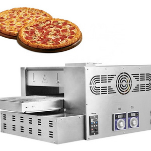 High efficiency Electric Commercial Belt Conveyor Pizza Oven for 12 inch pizza baking