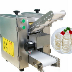 Automatic Round square dumpling wrapper making  spring roll skin maker  crepe tortilla chapati roti machine