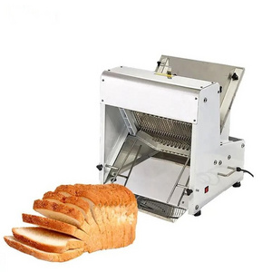 Commercial Bakery Hamburger Baguette Bread Toast Making Machine 31 Slices Electric Bread Slicer Slice Cutting Machine