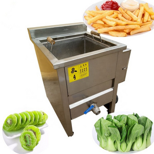 Multi-functional Automatic Vegetable Fruit Cassava Banana Plantain Chips Potato Blanching Precooking Boiling Machine