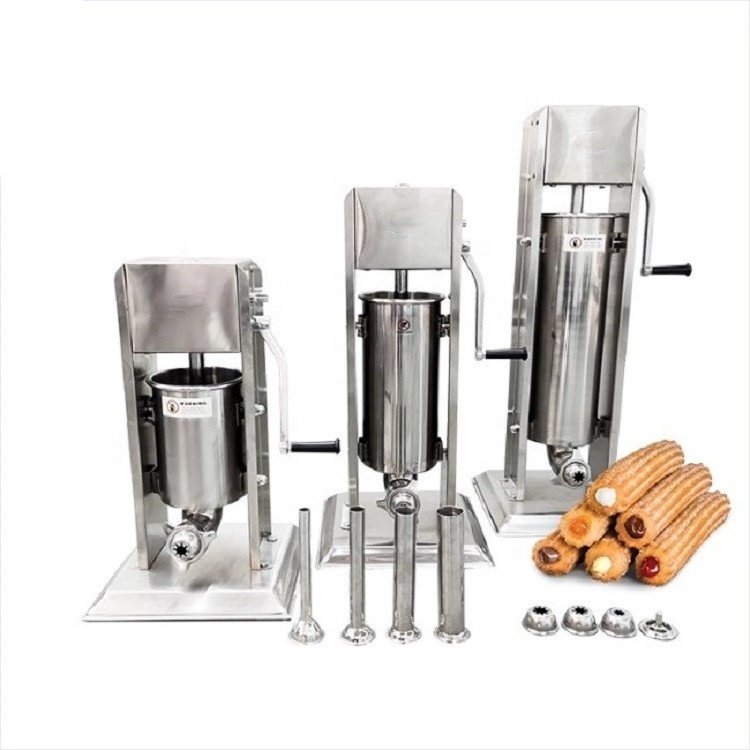 Stainless Steel Machine Spanish Churros Maker 7L Churros Filler Machine on Sale