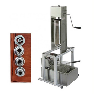 Stainless Steel Machine Spanish Churros Maker 7L Churros Filler Machine on Sale