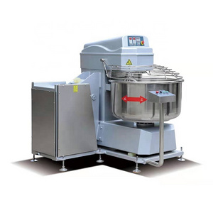 Bakery Food Mixing Spiral Rotary Cylinder Food Dough Mixer Professional Bread Spiral Dough Mixer 100kg