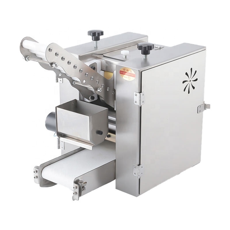 Automatic Round square dumpling wrapper making  spring roll skin maker  crepe tortilla chapati roti machine