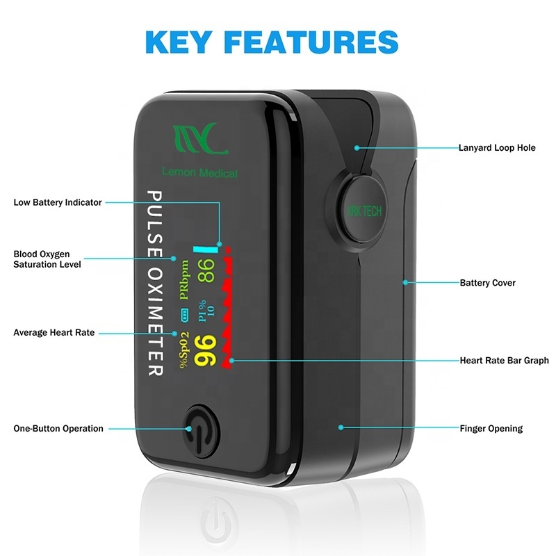 Blood oxygenation machine pulse oximeter oxymetre de pouls oximetro dedo pulse oximeter medical