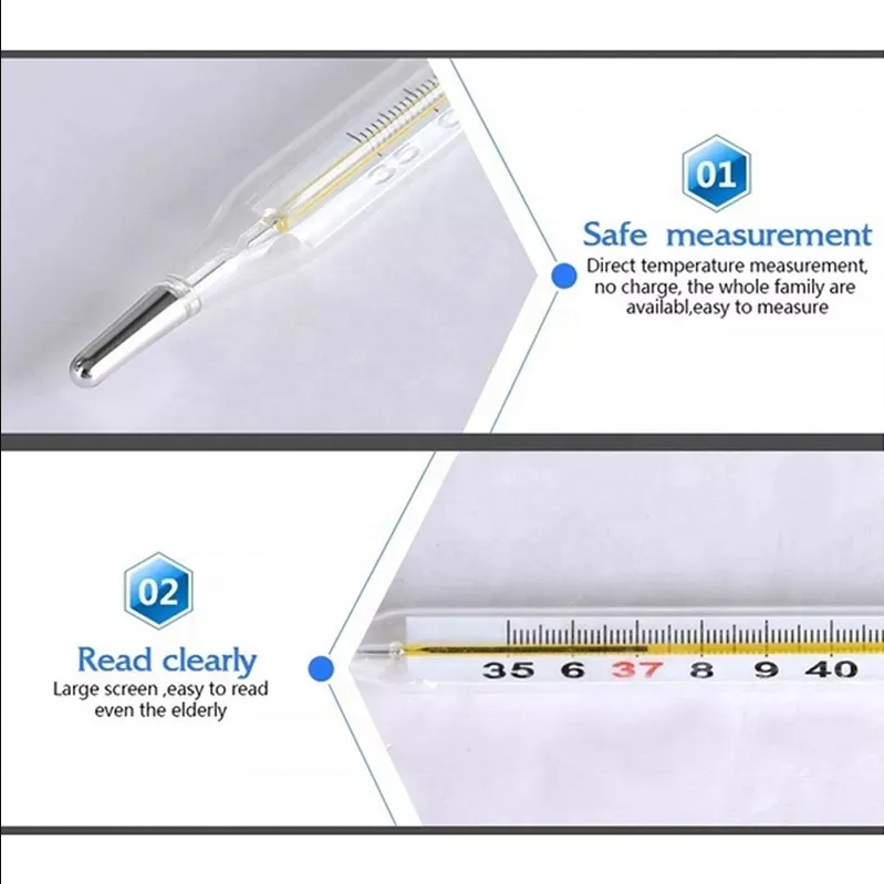 Top Quality Trending Products New Arrivals Medical Supplies Clinical Glass Gallium Oral Mouth Rectal Armpit Digital Thermometers