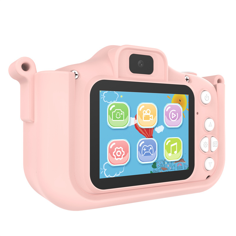 Photography Fun Camera For Children, 1080P 720P Video Selfie Camera Kids Gift Digital Camera Christmas Toy Mini Camara For Kids