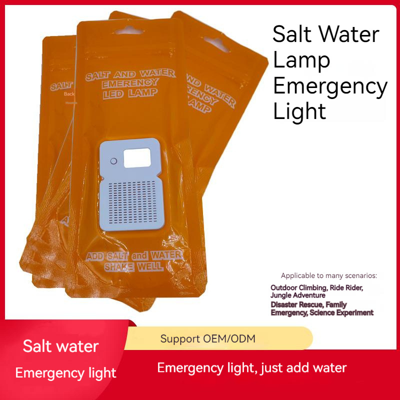 Sustainable Emergency Lighting: The Power of Saltwater in a Portable Design