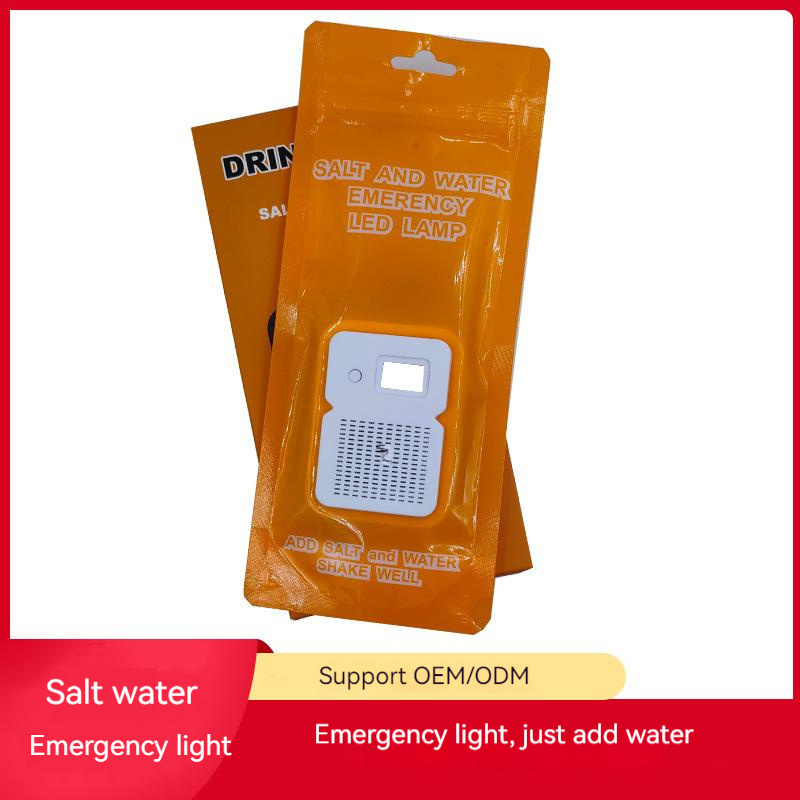 Sustainable Emergency Lighting: The Power of Saltwater in a Portable Design