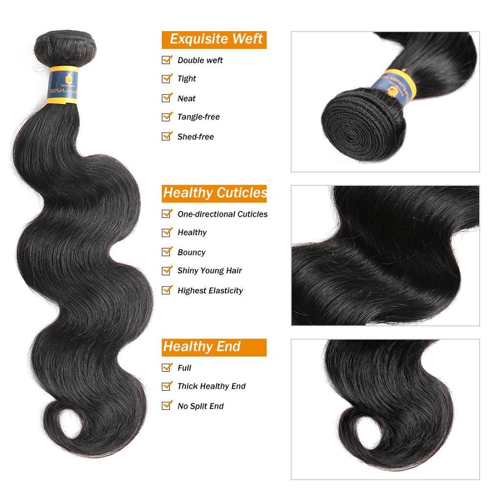 Wholesale Brazilian Weaving Human Hair Body Wave,The Best Virgin Human Hair Vendor