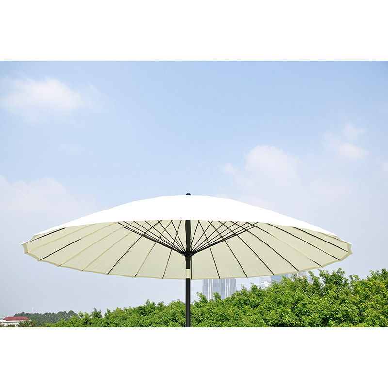 Outdoor Furniture Umbrella Big Size 3m*3M Sun Shade Coffee Garden Umbrella