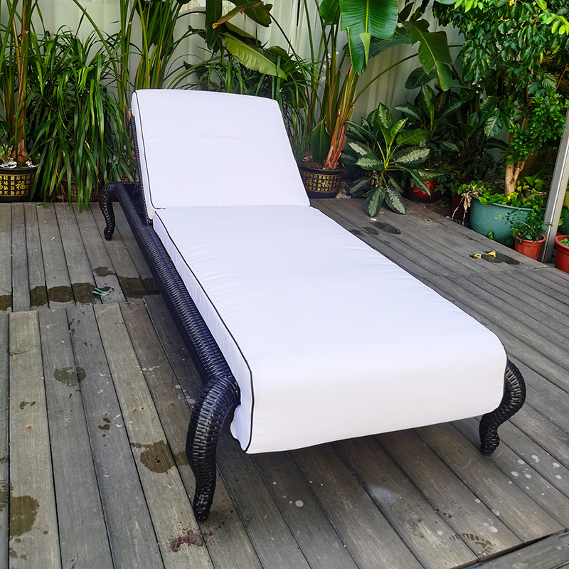 Outdoor Sunbed Beach Side Sun Lounger Pool Chaises Sun Lounger Sun Beach Day Pool Ledge Lounger