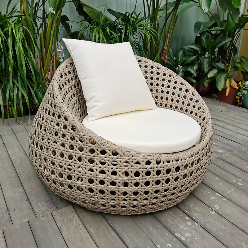 outdoor furniture customized garden patio chair set rope leisure chair