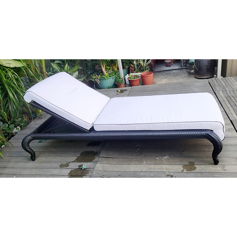 Outdoor Sunbed Beach Side Sun Lounger Pool Chaises Sun Lounger Sun Beach Day Pool Ledge Lounger