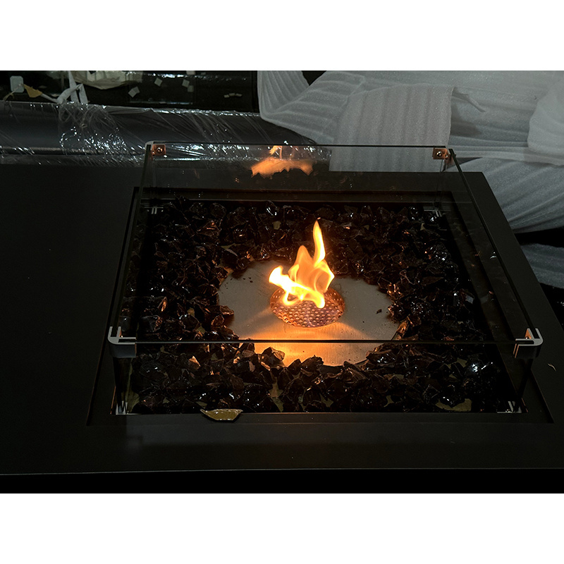 Direct Sales Stainless Steel Gas Fire Pit Round Gas Fire Pits For Garden Decoration