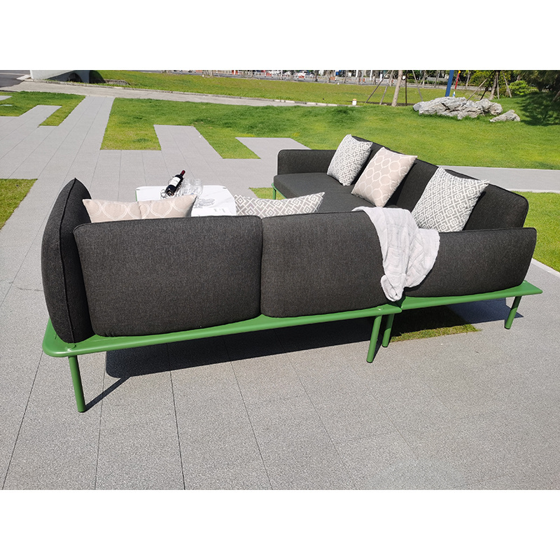 outdoor furniture patio sofa wood teak pool lounge chair leisure corner sofa sectional sofa balcony furniture outdoor