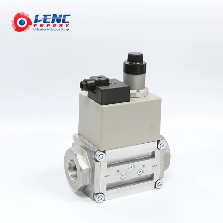 Multi Functional 500Mbar Low Pressure Solenoid Gas Valve