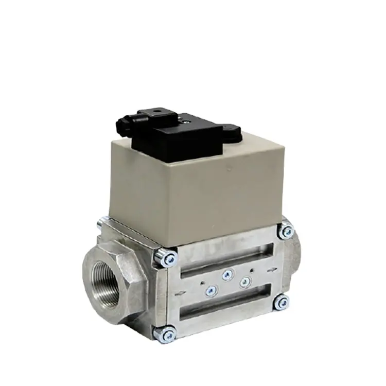 Multi Functional 500Mbar Low Pressure Solenoid Gas Valve