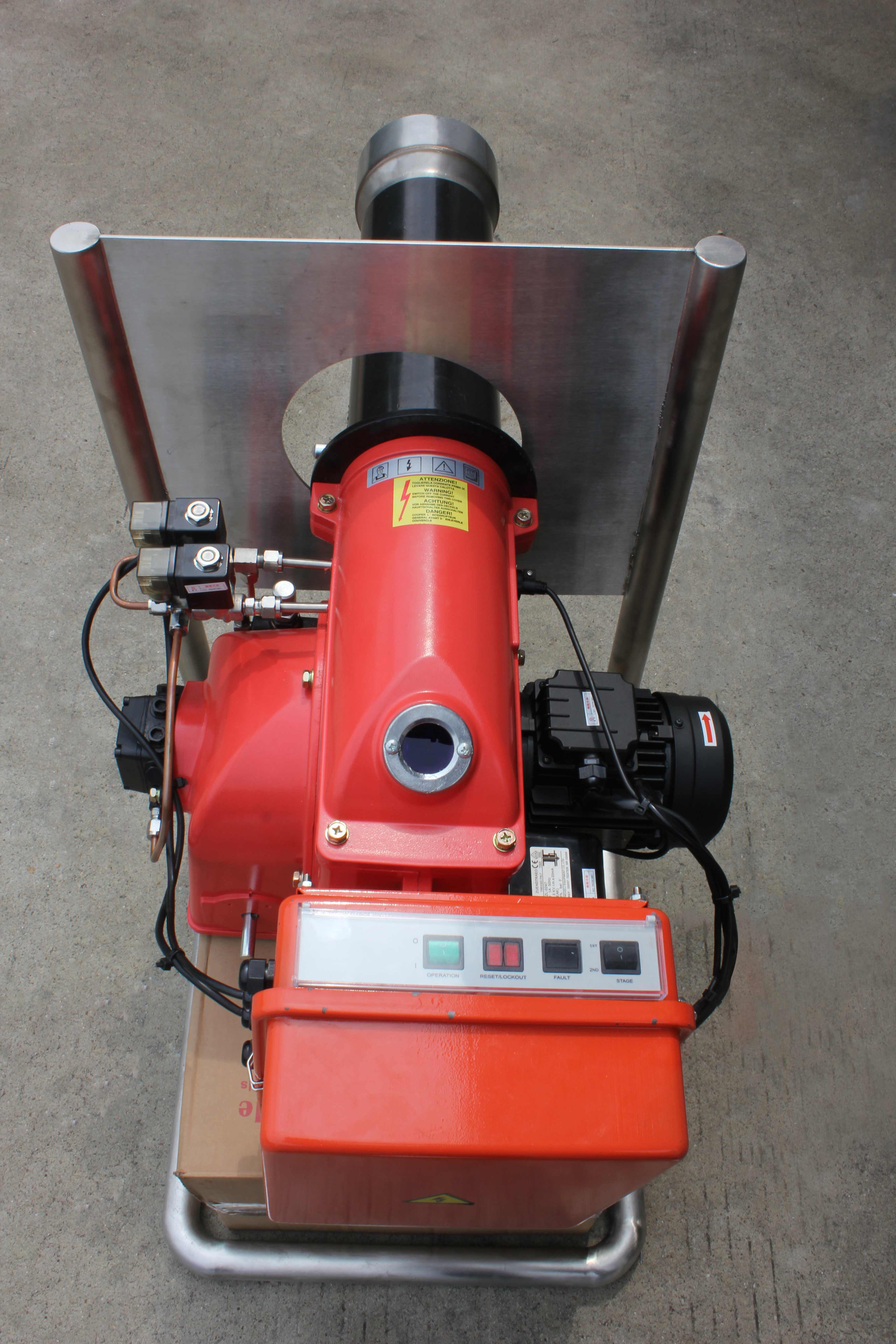 Lenc WZL 256-1660 KW processed China light diesel oil burner  industrial fuel oil burner