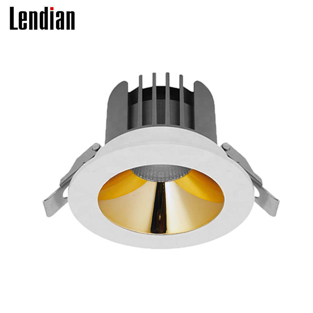 Hot Selling Anti-Glare 20W Recessed LED Downlight IP44 High Quality for Project Light Bulb