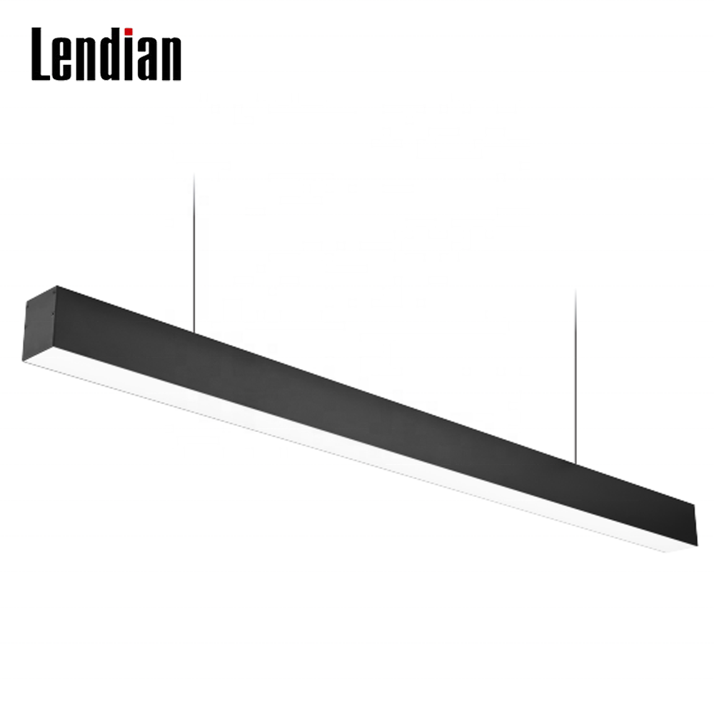 15W 20w 30w 45w kitchen acrylic products surface mounted ceiling hanging lamp office pendant led linear light