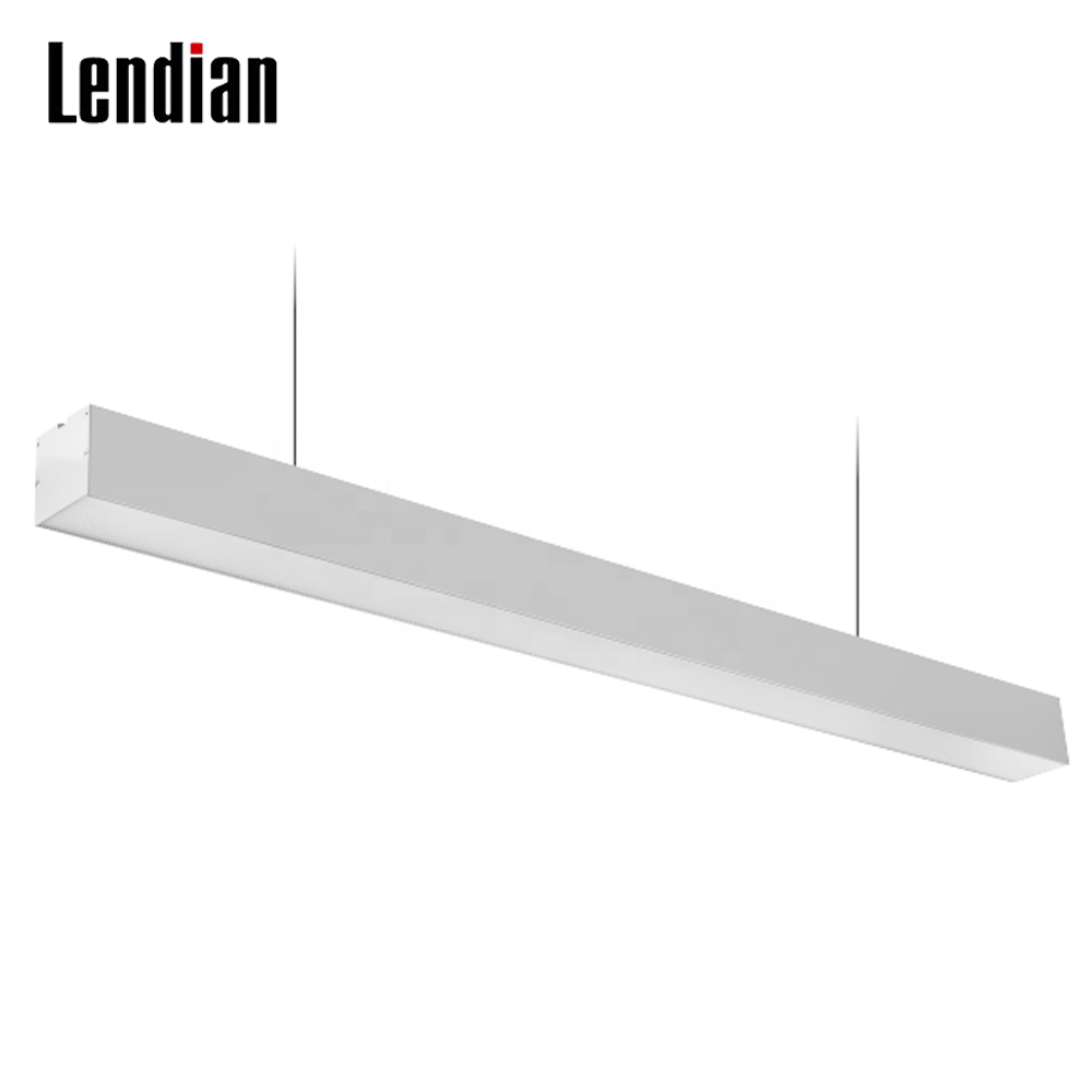 15W 20w 30w 45w kitchen acrylic products surface mounted ceiling hanging lamp office pendant led linear light