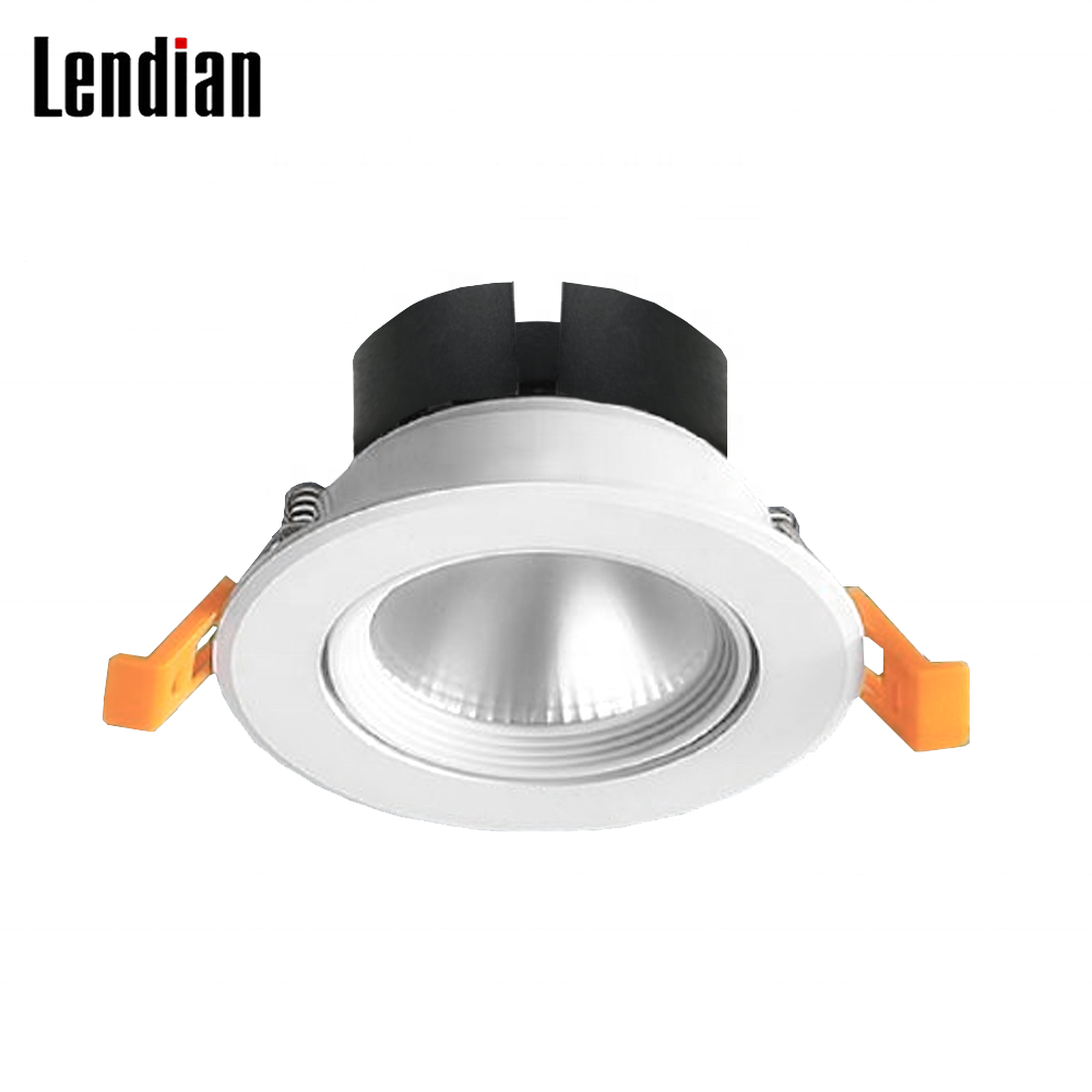 High quality CE white black store office indoor 3000k 4000k 3w 5w 7w 9w 10w 12w 15w 20w cob spotlight dimmable led spot light