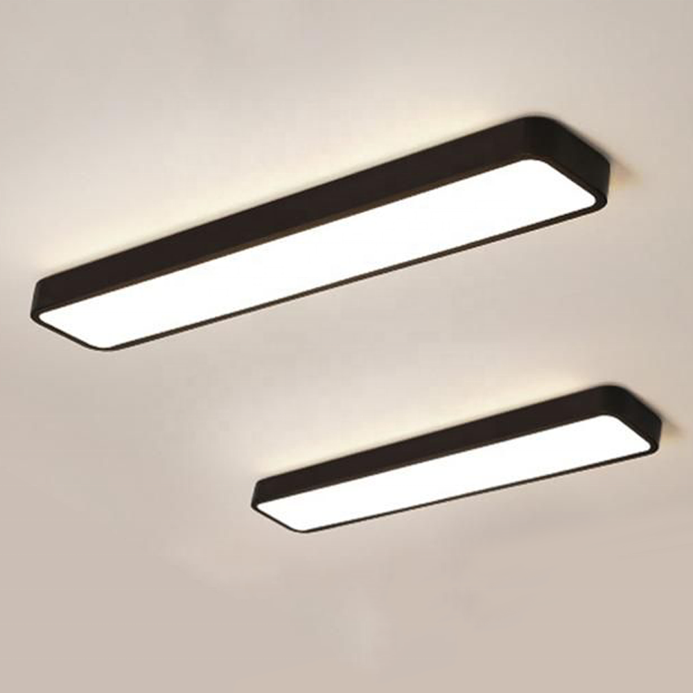 Office lighting commercial surface tuya smart control interior dimmable rectangle ceiling light