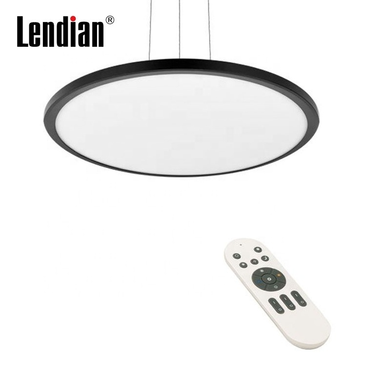 24W 30W 40W 48W 72W 96W IP20 3000 4000 5000 6000K CE RoHS SAA celling plafon round led panel pendant light