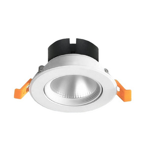 Modern ceiling 7 watt 2700k 4000k black spot tunable white dimmable adjustable 24v cob recessed mini led spotlight light