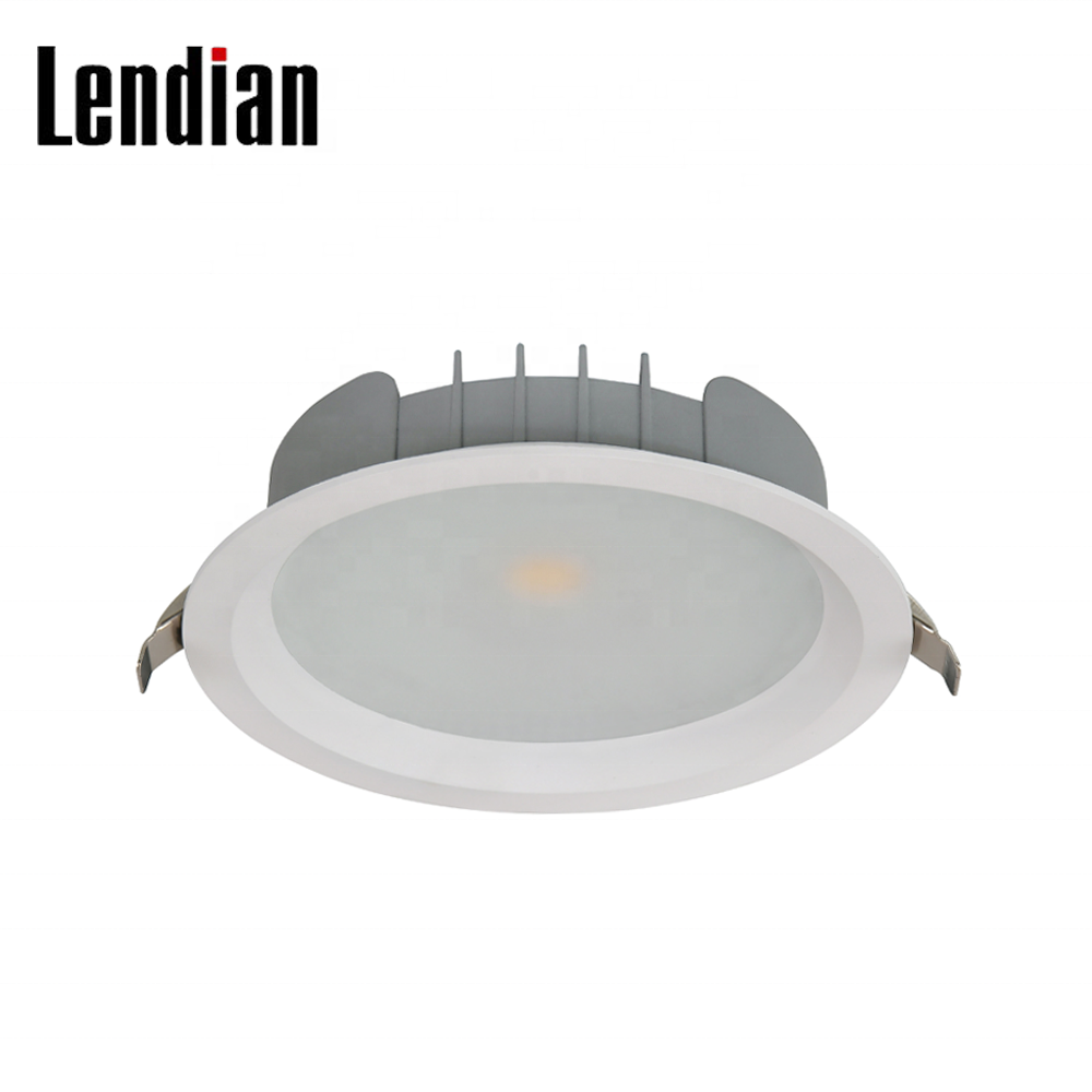 Nordic liper 8w cob smd led down light 20w 30w ip44 dim to warm cct recess downlight 85mm 150mm 180mm dali dimmable