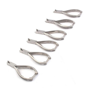 Wholesale Heavy Duty Nail Nippers Sharp Cuticle Cutter Trimmer Manicure Tool Dead Skin Finger Clipper Use Toenails Toes