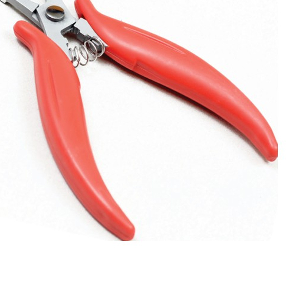 High Grade Steel Long Hair Extension Pliers Set with Hook and Case Hair Extension Beading Tool customized