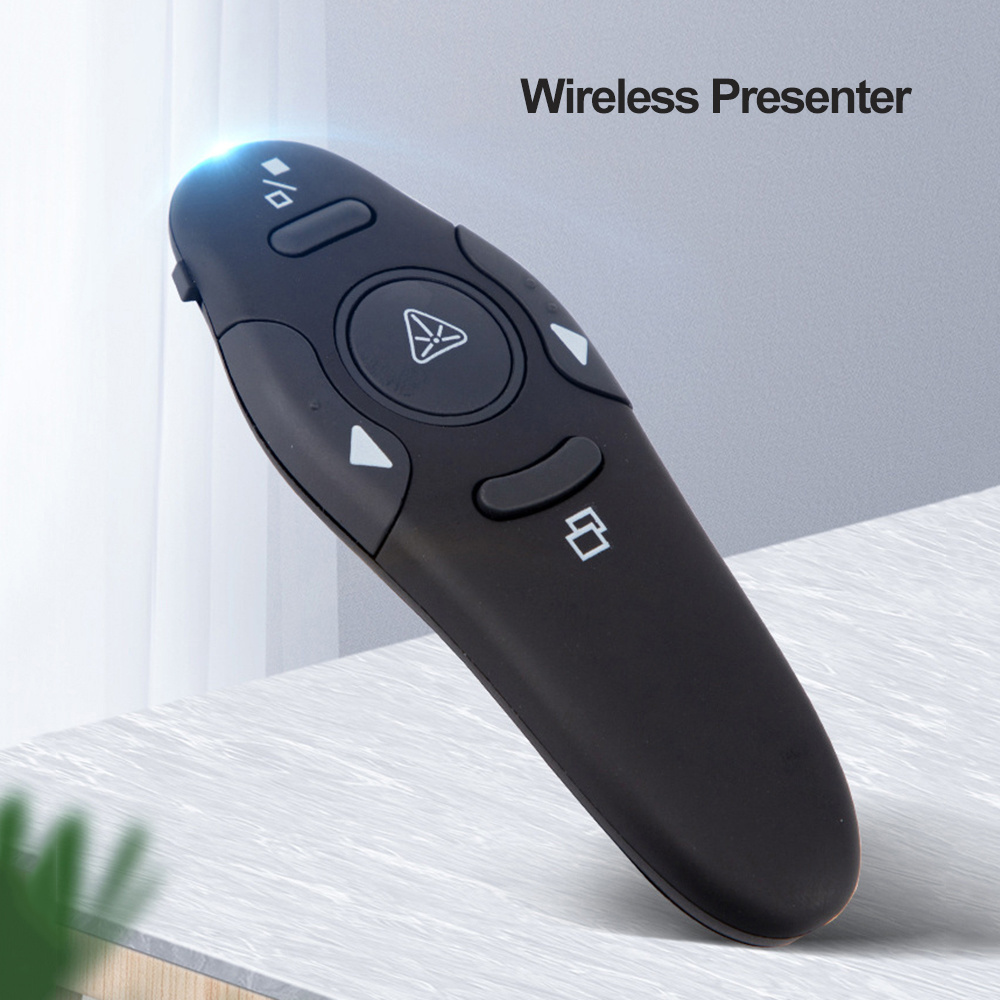 2.4GHz Wireless USB Powerpoint Presentation PPT Flip Pen Pointer Clicker Presenter with Red Light Remote Control for Teacher hot