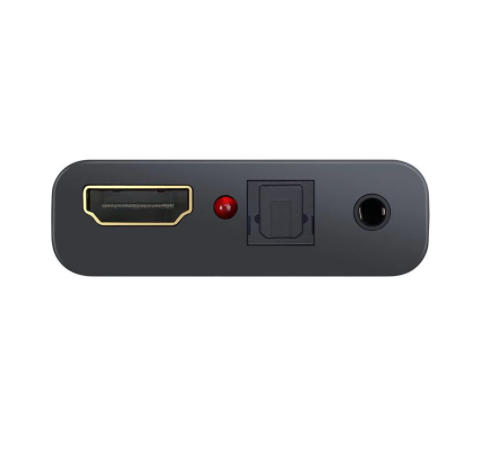 4K HDMI Audio Extractor HDMI To HDMI And Optical TOSLINK SPDIF+3.5Mm Stereo Audio Extractor Splitter HDCP 1.4 DAC Digital To Ana