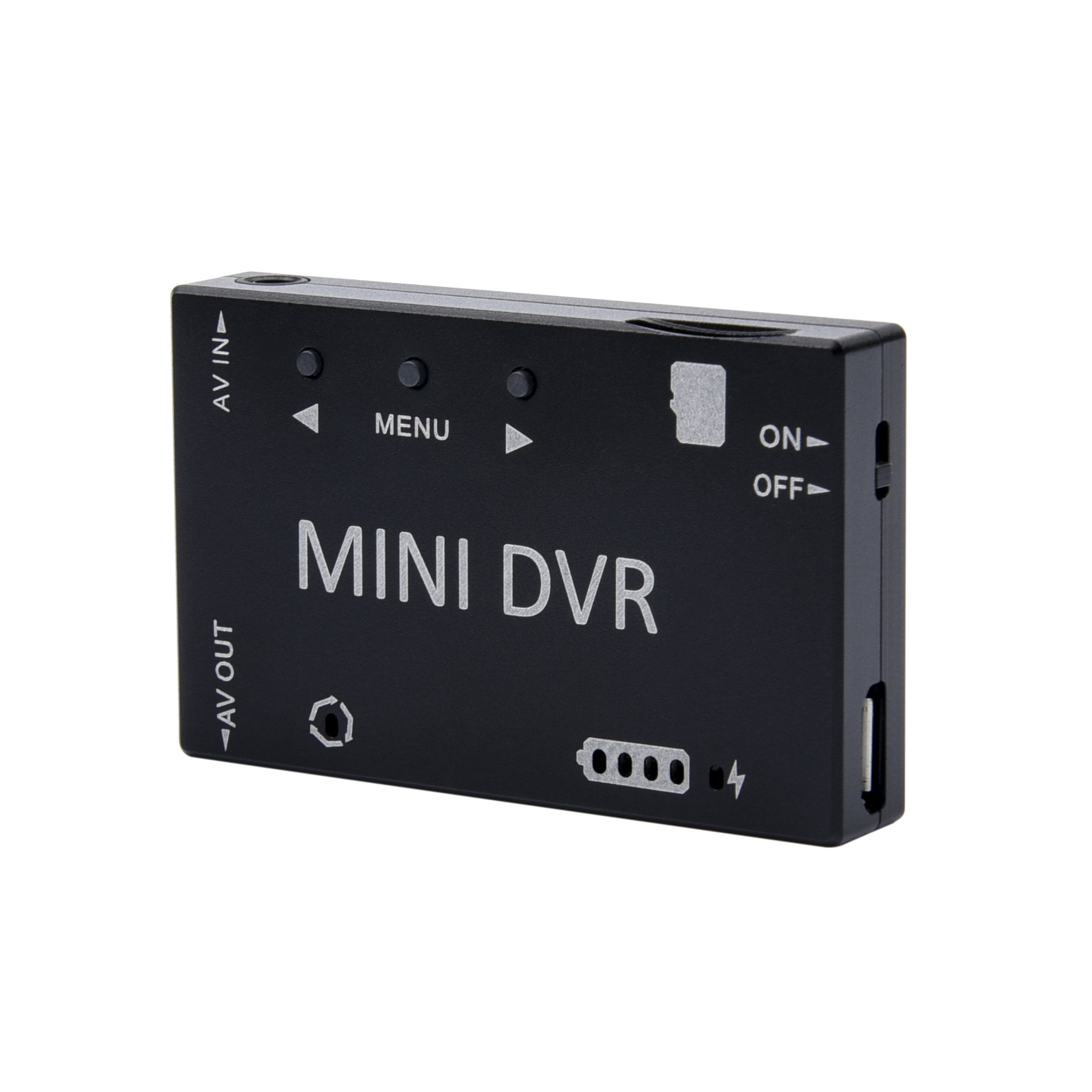 Mini DVR Video Audio Recorder FPV Recorder Built-in 3.7V 400mah Battery NTSC/PAL Switchable for RC FPV Multicopters VR Goggle