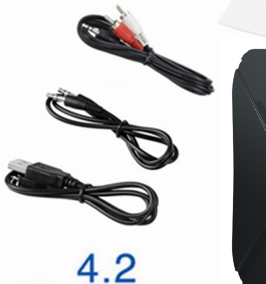 Blue tooth 4.2 Receiver and Transmitter Audio Music Stereo Wireless Adapter RCA 3.5MM AUX Jack For Speaker TV Car PC