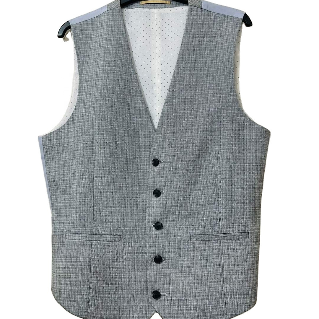 Fashion Classic Vest for Men Formal Casual Dress Vest Suit Slim Pasily Waistcoat Quantity Linen Winter Cotton