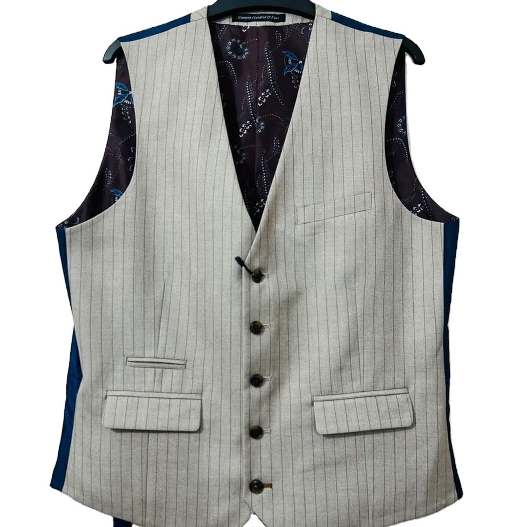 Fashion Classic Vest for Men Formal Casual Dress Vest Suit Slim Pasily Waistcoat Quantity Linen Winter Cotton