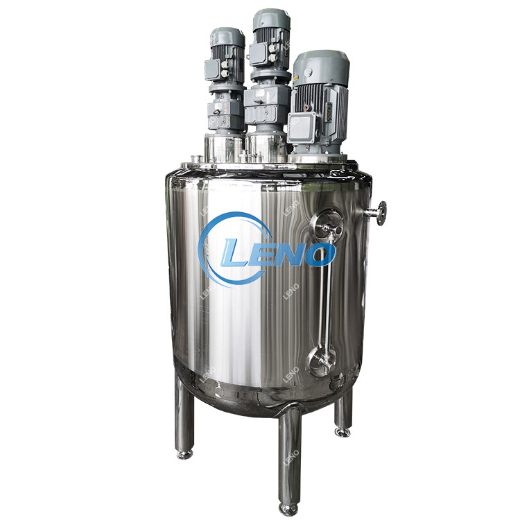 Industrial Shea Melting Mixer Machine Vegetable Oil Essential emulsifier for oil and water emulsion Electric Heating Mixing Tank