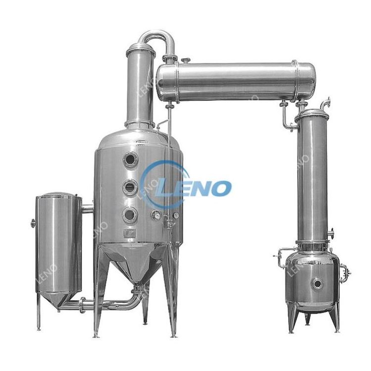 SS304/SS316L Recovery Tower Alcohol Distill Ethanol Solvent Lab Scale Distillation Column Vacuum Distillation Electric Provided